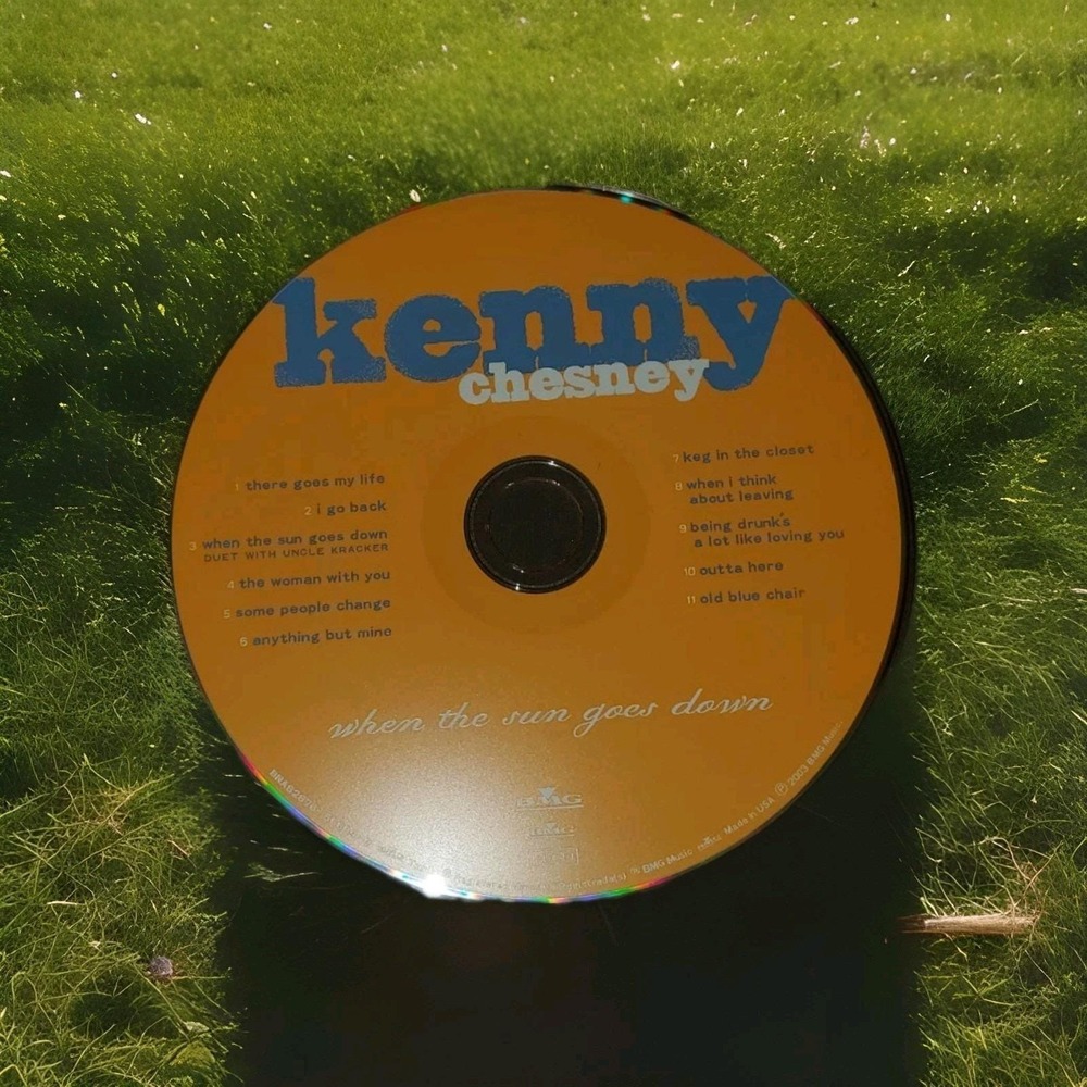 Kenny Chesney When the Sun Goes Down CD Disc Only 2004 BNA62978-2 Country Music